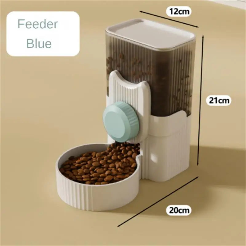 Adjustable Automatic Pet Food And Water Dispenser