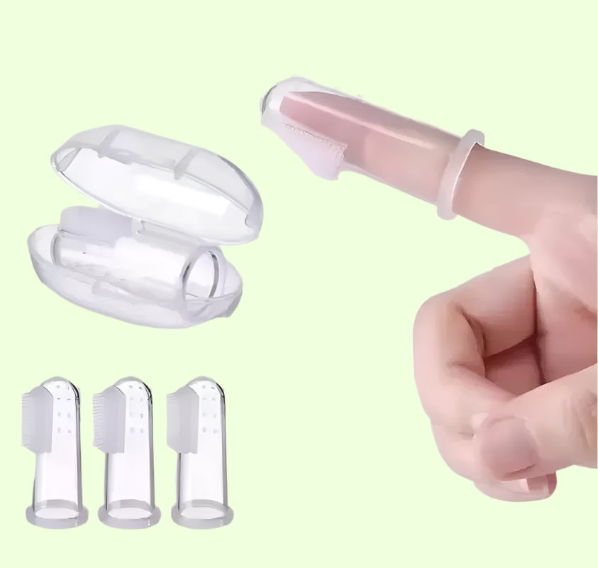 Silicone Soft Pet Finger Cuff Toothbrushes
