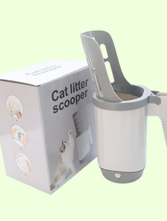 Cat Litter Shovel Scoop with Refill Bag For Pet Filter Clean Toilet