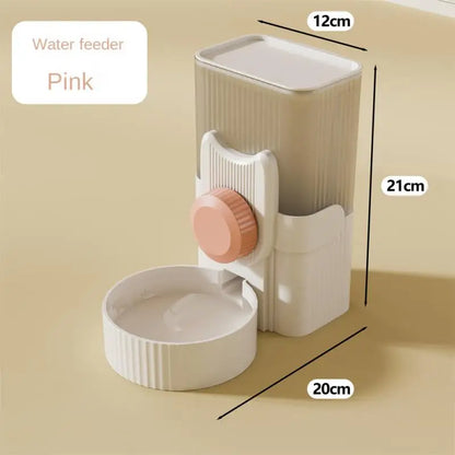 Adjustable Automatic Pet Food And Water Dispenser