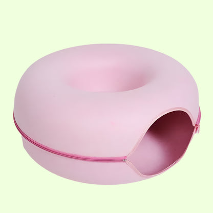 Donut Tunnel Cat Bed